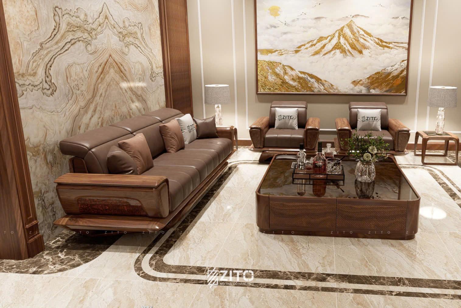 Sofa văng gỗ ZG 193