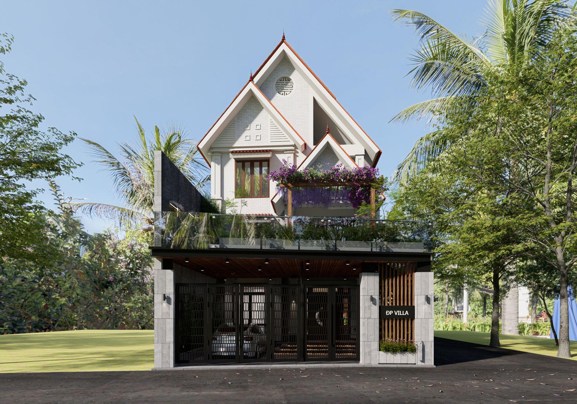 Cải tạo kiến trúc nội thất biệt thự Bắc Ninh