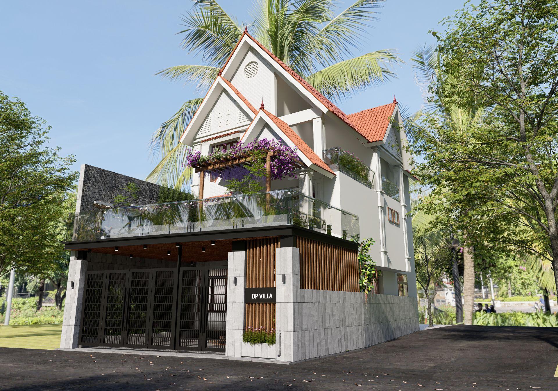 Cải tạo kiến trúc nội thất biệt thự Bắc Ninh