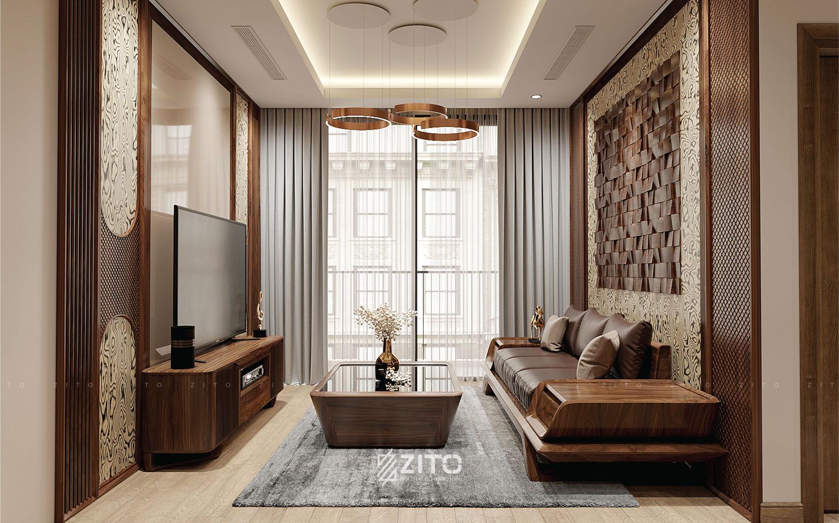 ZITO thiết kế nội thất chung cư đảm bảo thẩm mỹ nhưng không khiến không gian trở nên chật chội