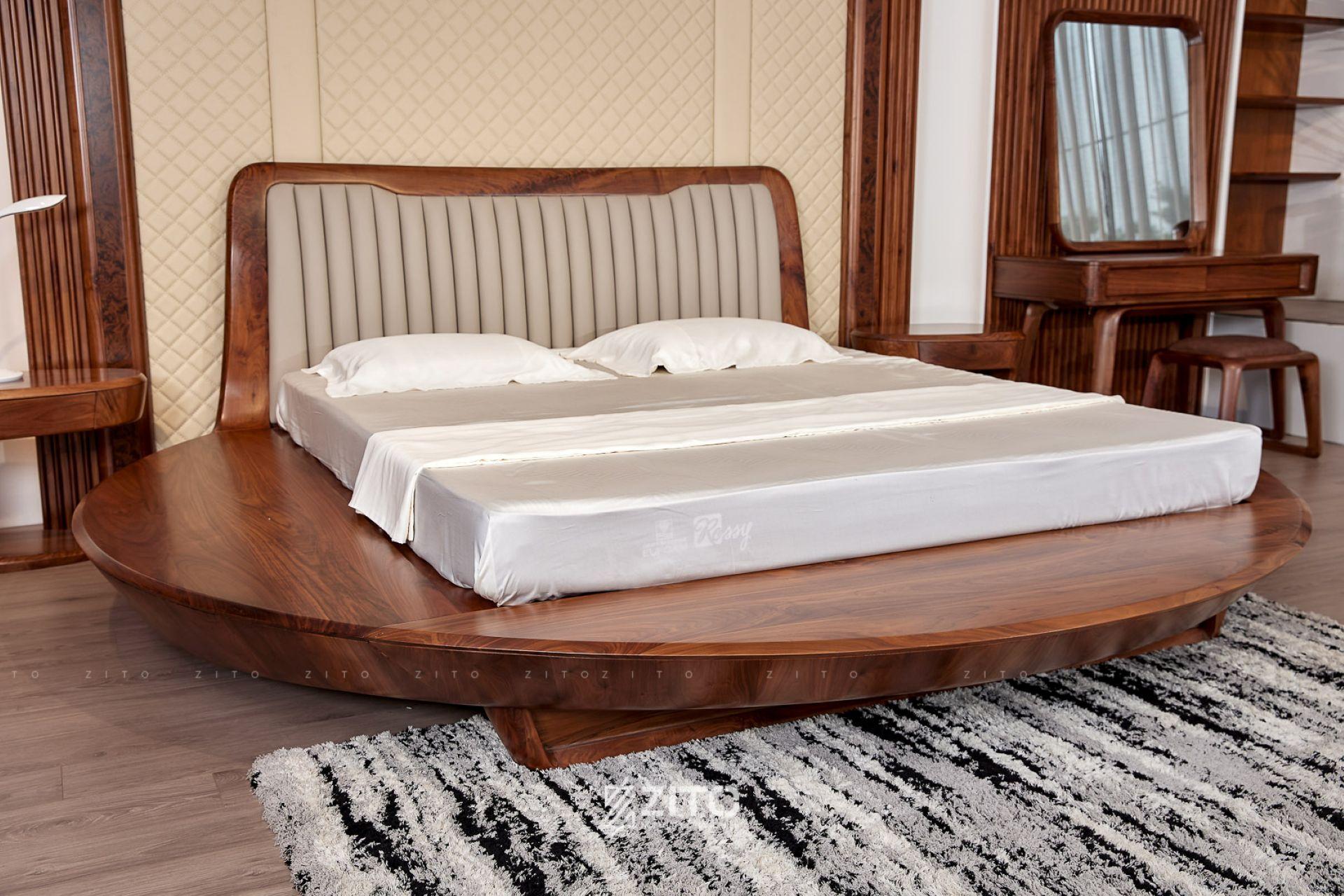 Giường ngủ óc chó ZA811