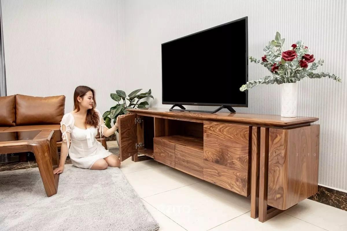 Thiết kế dáng chữ nhật hiện đại là sự lựa chọn không chỉ không gian phòng khách phòng ngủ