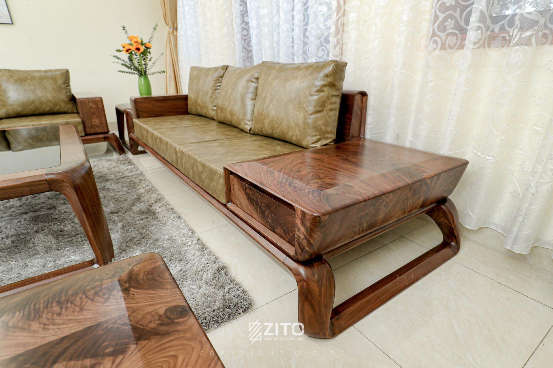 Sofa gỗ óc chó ZG 160 