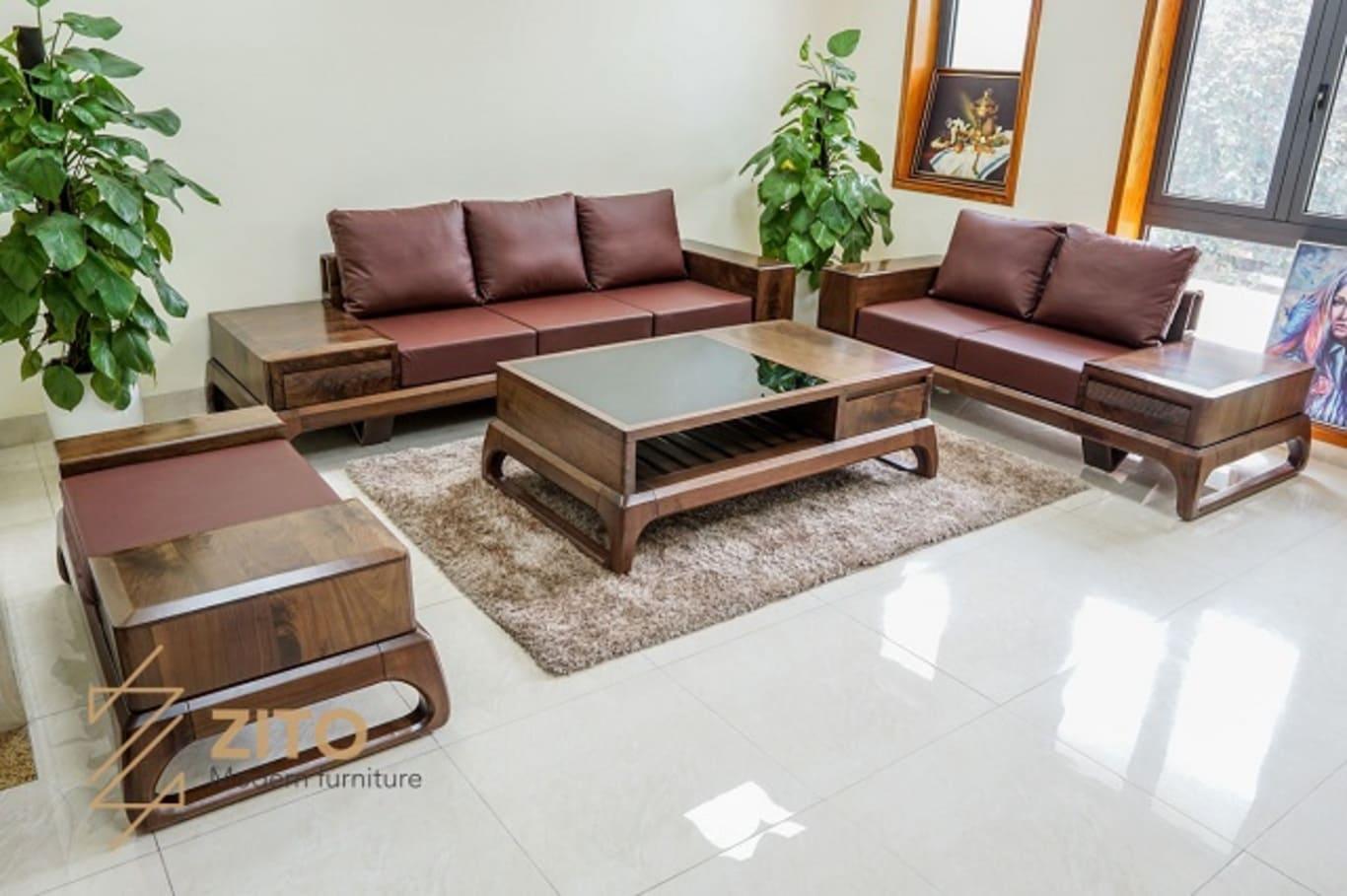 Chọn ngay kiểu dáng sofa chữ U lịch sự tạo nét quyền uy bề thế khi tiếp khách