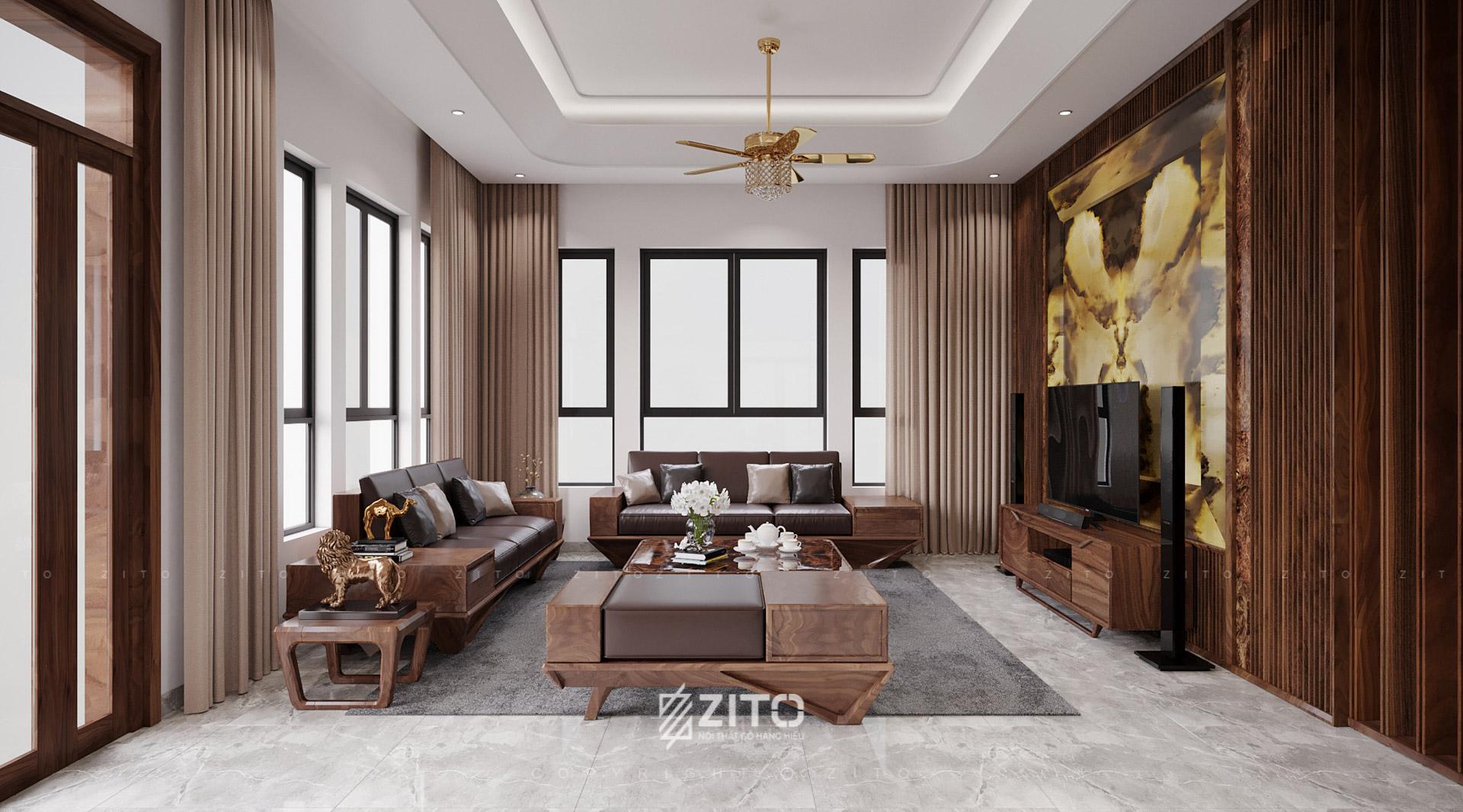 Thi công nội thất biệt thự Quảng Ninh  - Bản vẽ thiết kế