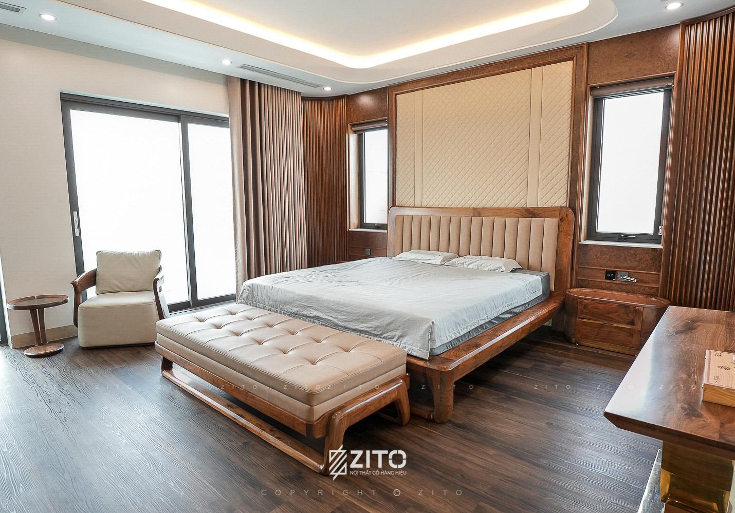 Thi công nội thất biệt thự phòng ngủ vừa đẹp, vừa sang trọng, vừa mang dấu ấn cá nhân