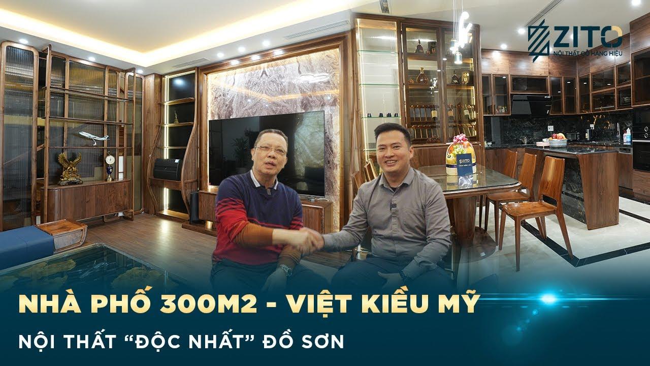 "Nhà phố 300m2 của Việt Kiều Mỹ - Nội thất ""Độc Nhất"" Đồ Sơn"