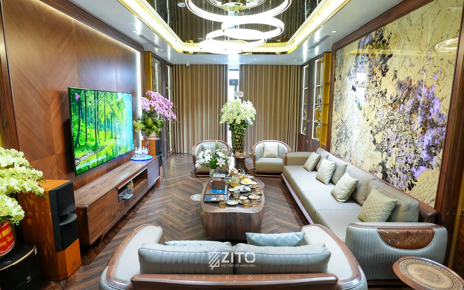 Thi công nội thất nhà phố 5 tầng Hà Đông