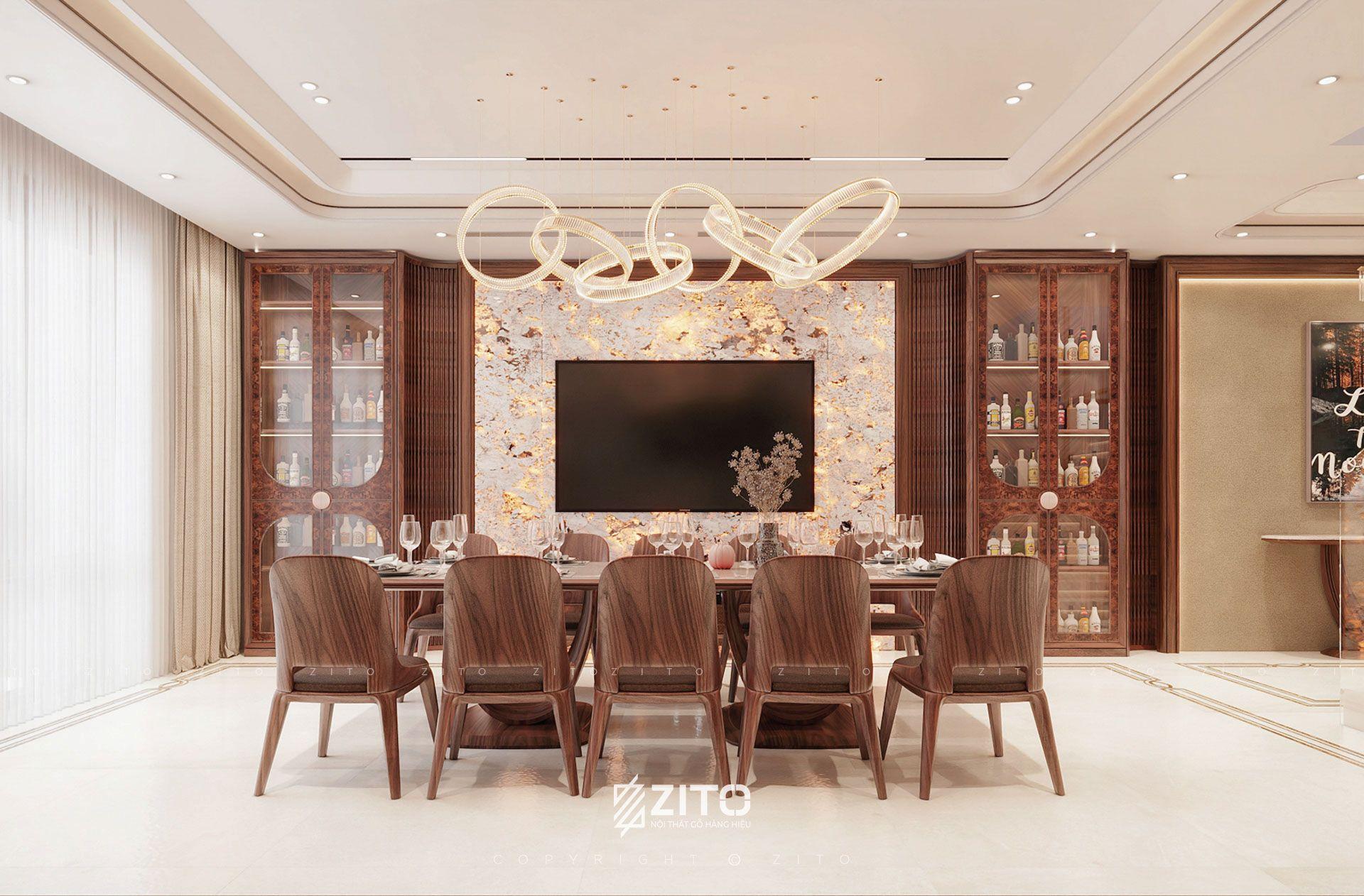 Thiết kế nội thất biệt thự Bắc Ninh
