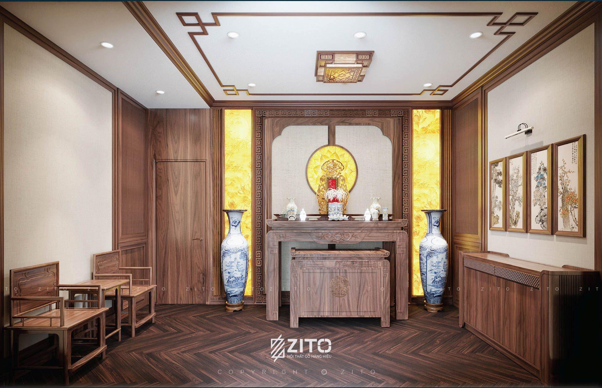 Thiết kế nội thất biệt thự Bắc Ninh
