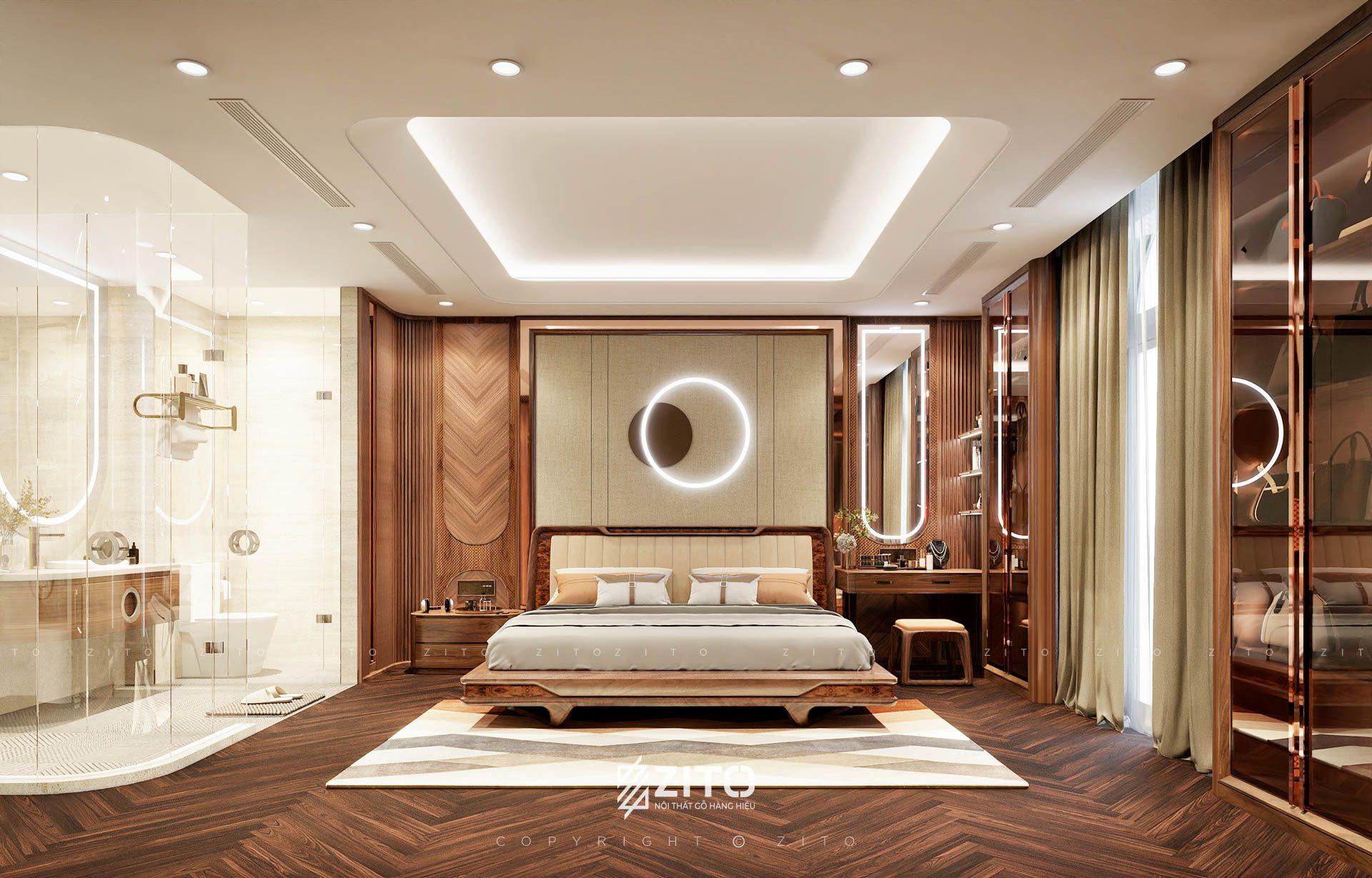 Thiết kế nội thất biệt thự Bắc Ninh
