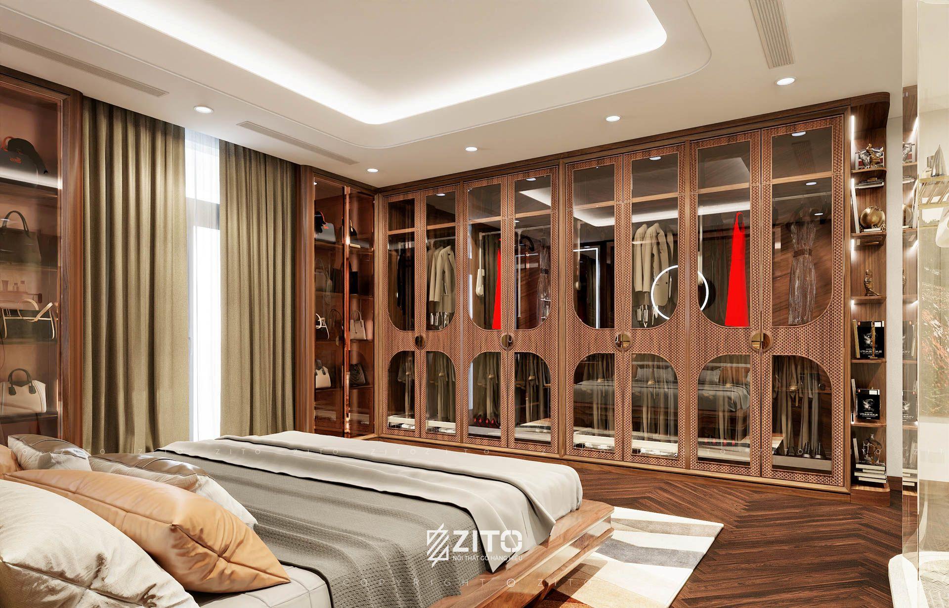 Thiết kế nội thất biệt thự Bắc Ninh
