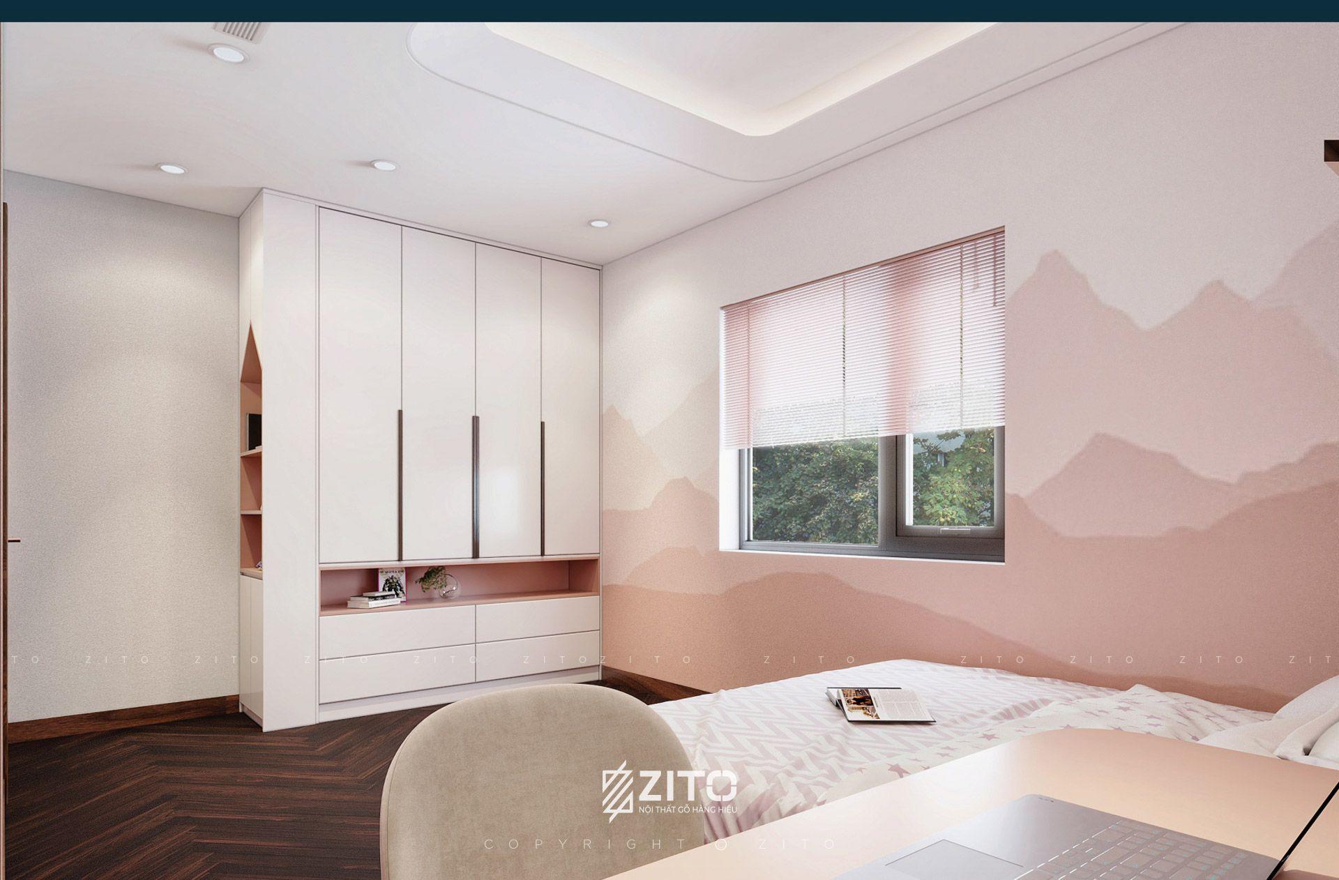 Thiết kế nội thất biệt thự Bắc Ninh
