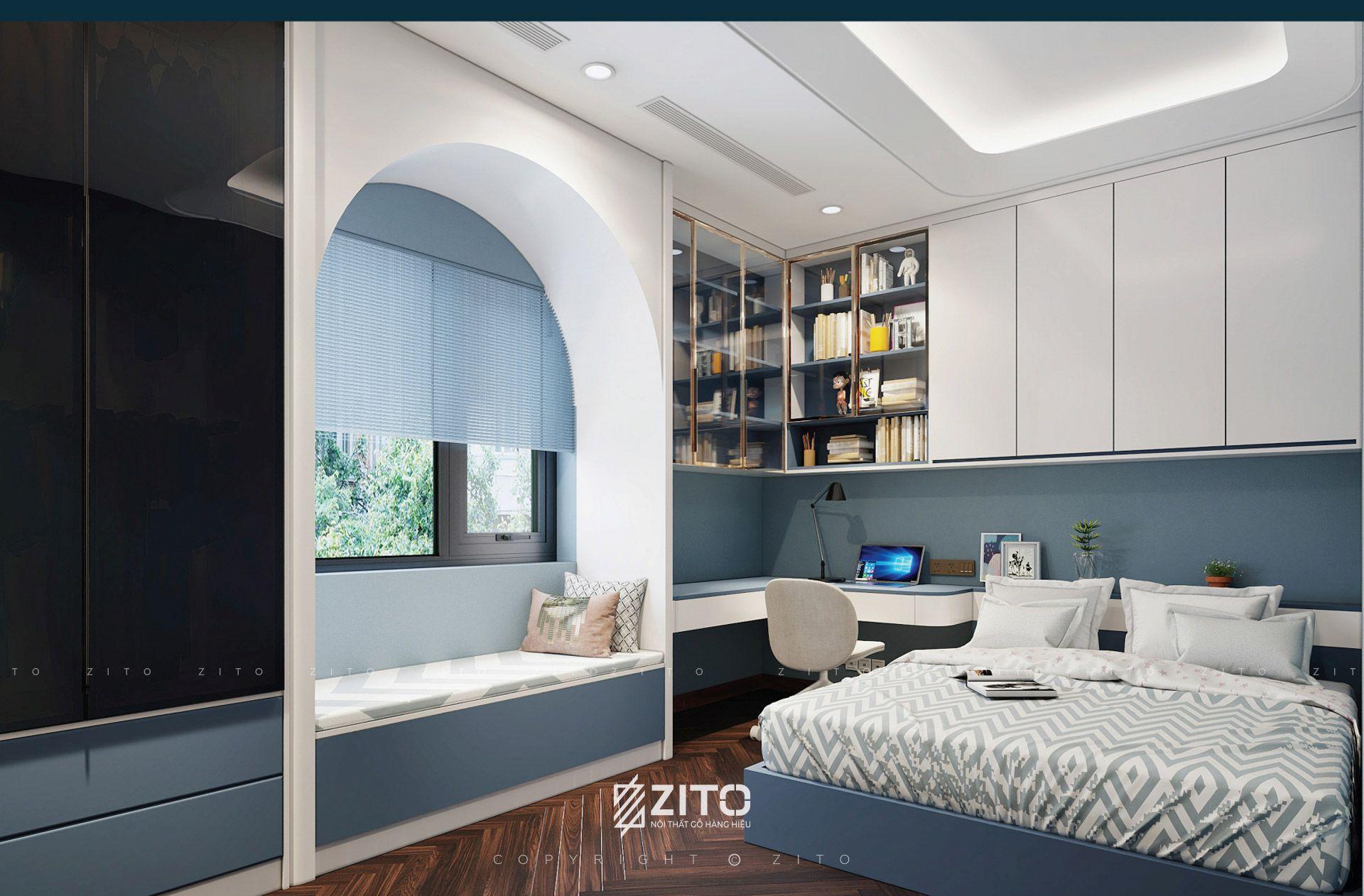 Thiết kế nội thất biệt thự Bắc Ninh
