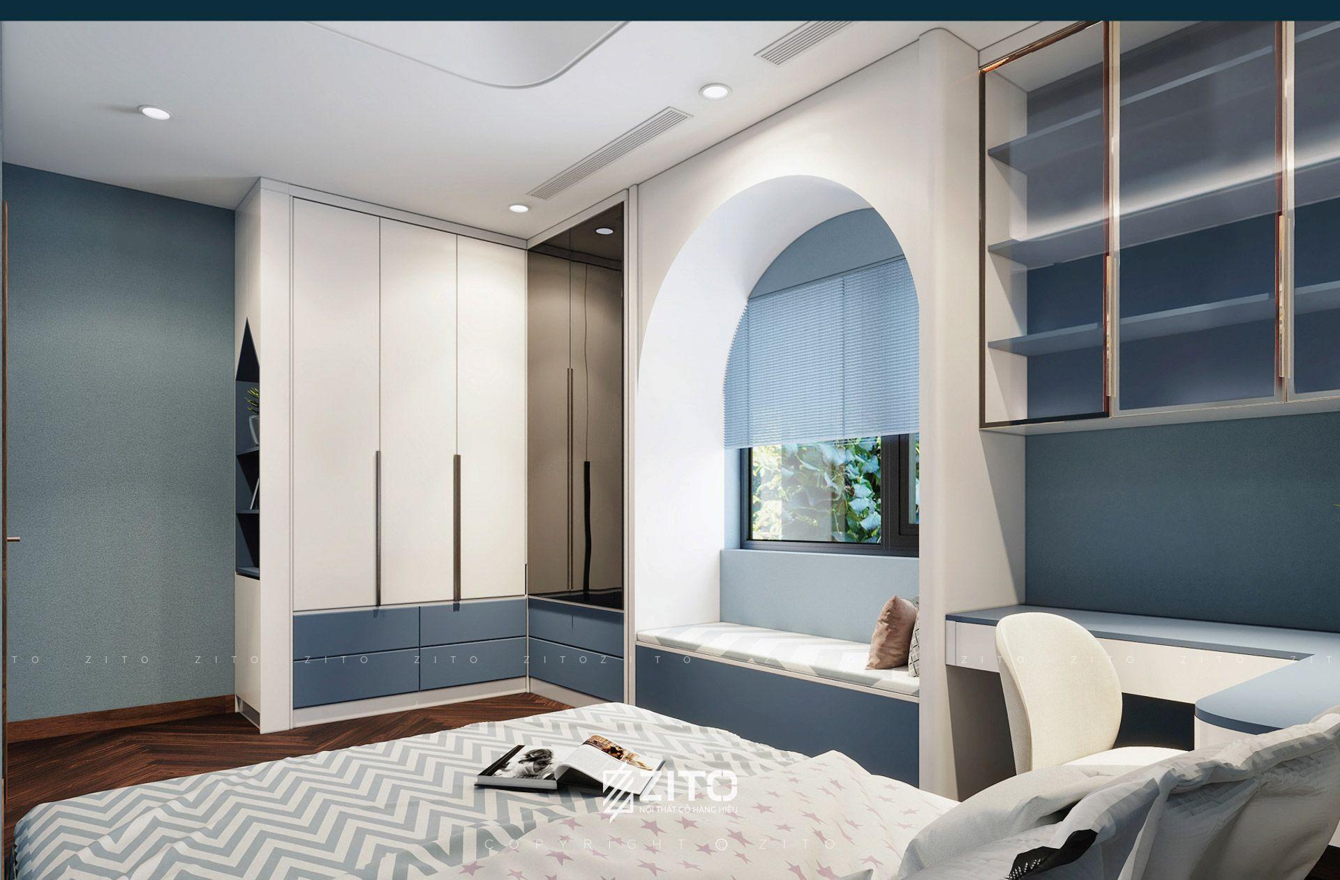 Thiết kế nội thất biệt thự Bắc Ninh
