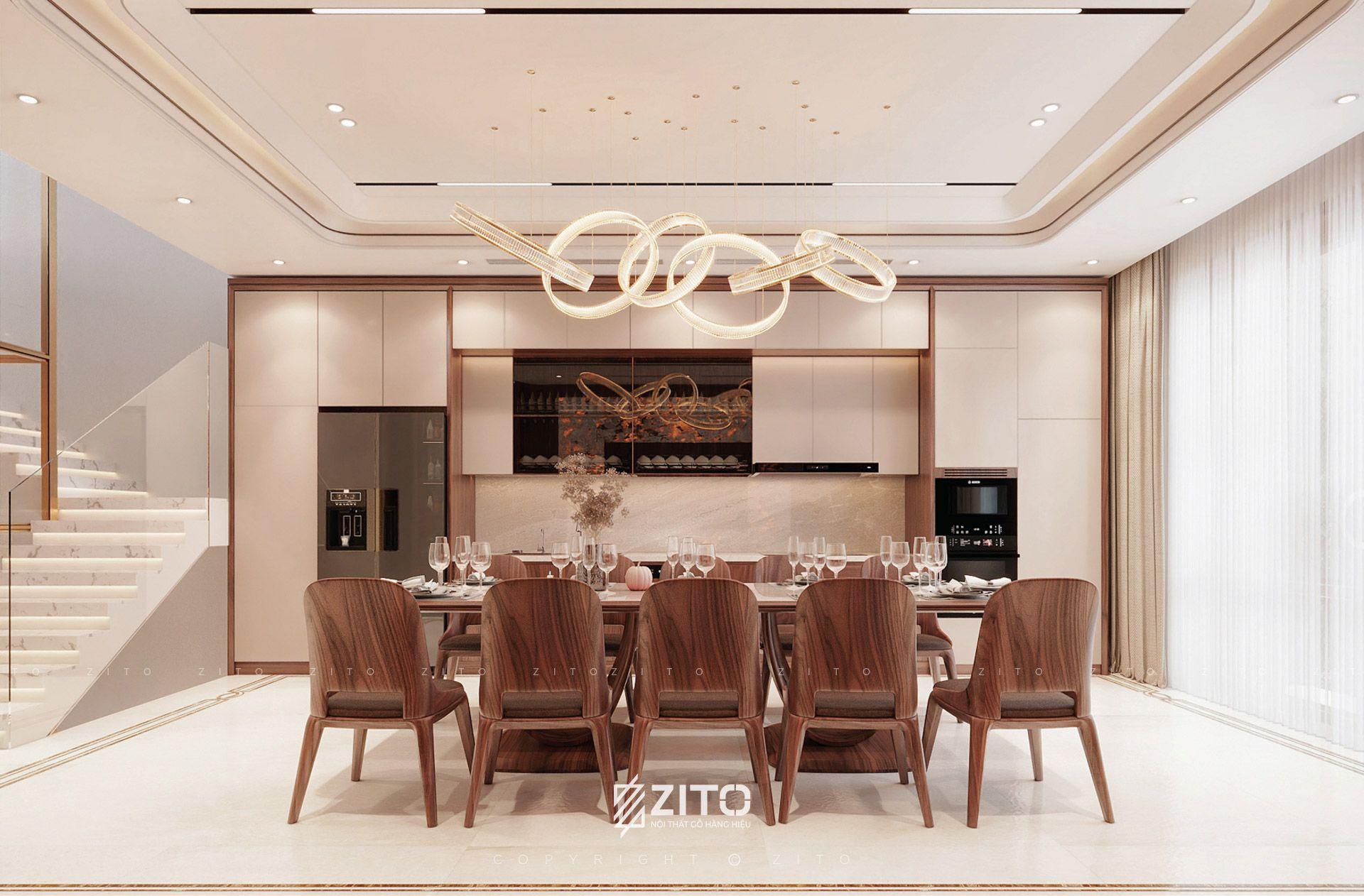 Thiết kế nội thất biệt thự Bắc Ninh
