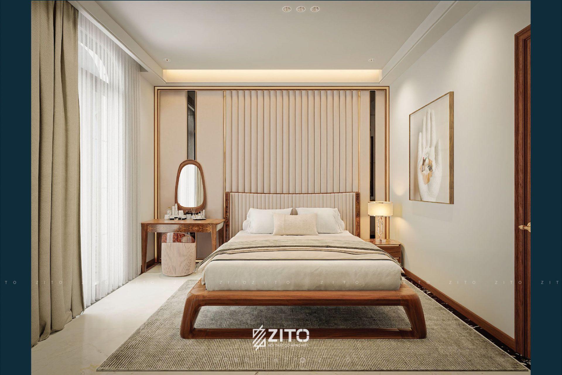 Thiết kế nội thất biệt thự Tân cổ điển Bắc Giang
