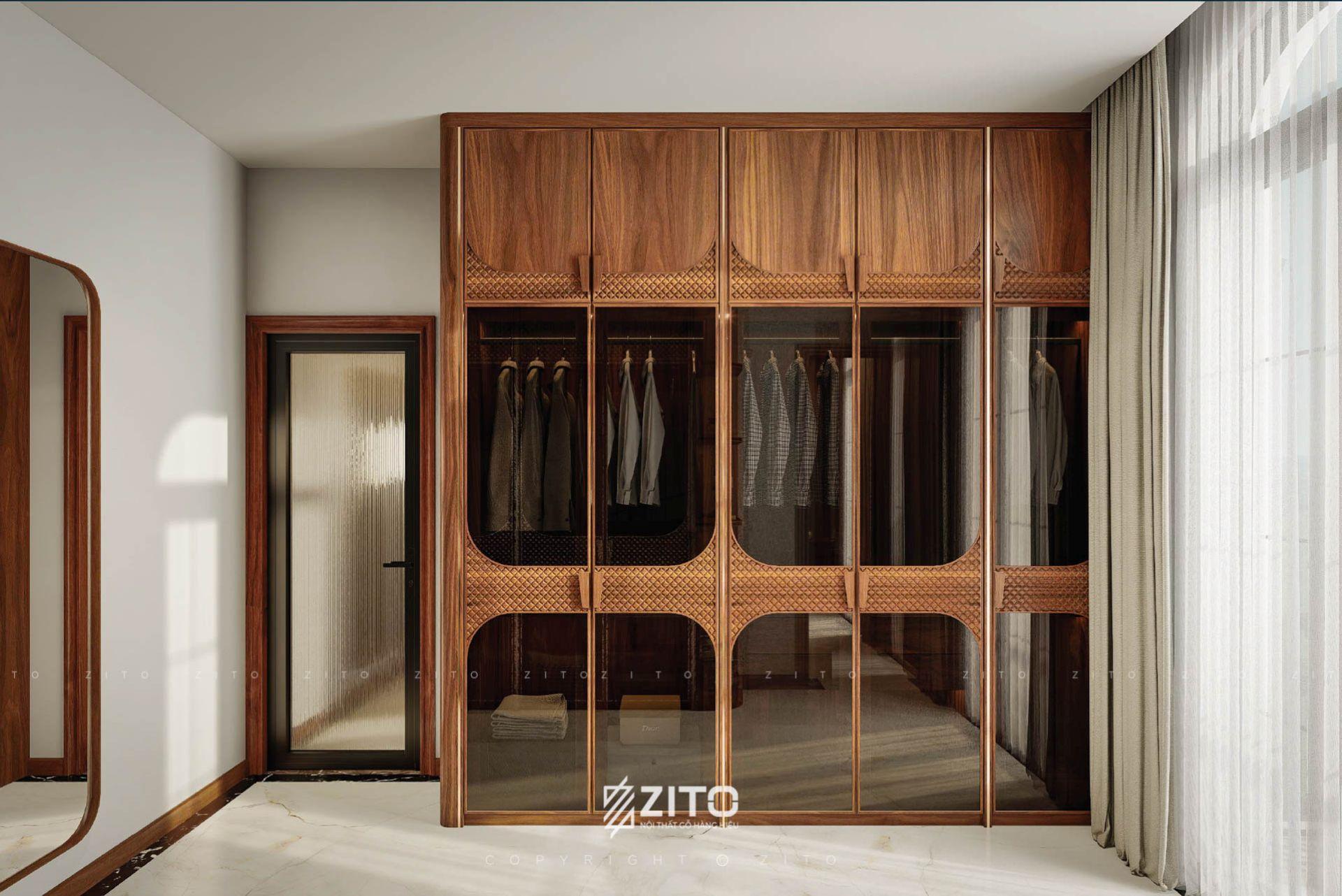 Thiết kế nội thất biệt thự Tân cổ điển Bắc Giang
