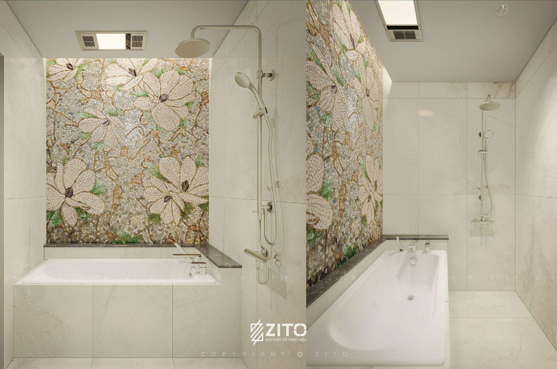 Thiết kế nội thất biệt thự Tân cổ điển Bắc Giang
