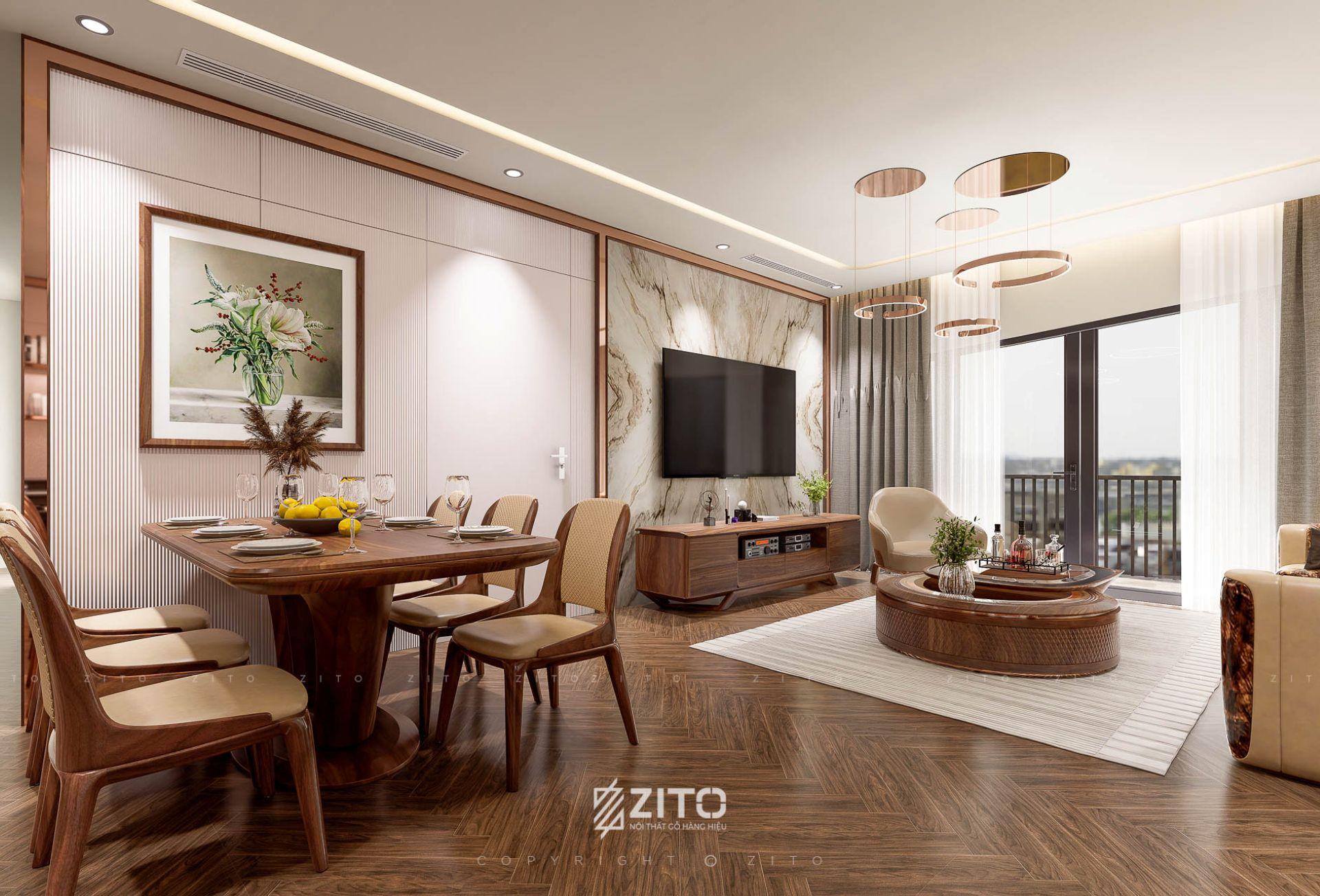 Thiết kế nội thất chung cư Mỹ Đình