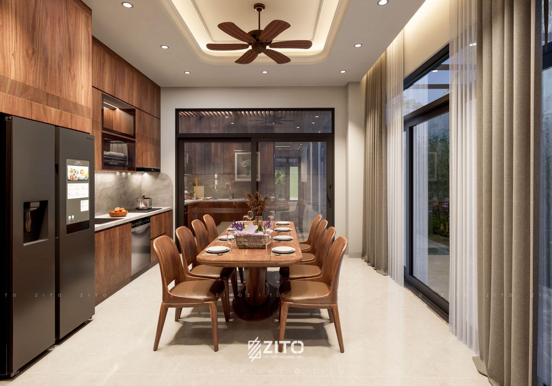 Thiết kế nội thất nhà phố Vinhomes Ocean Park
