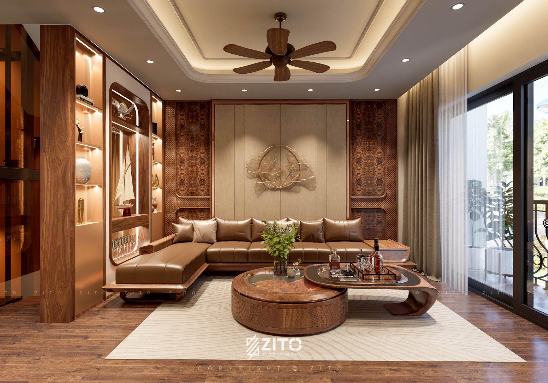 Thiết kế nội thất nhà phố Vinhomes Ocean Park
