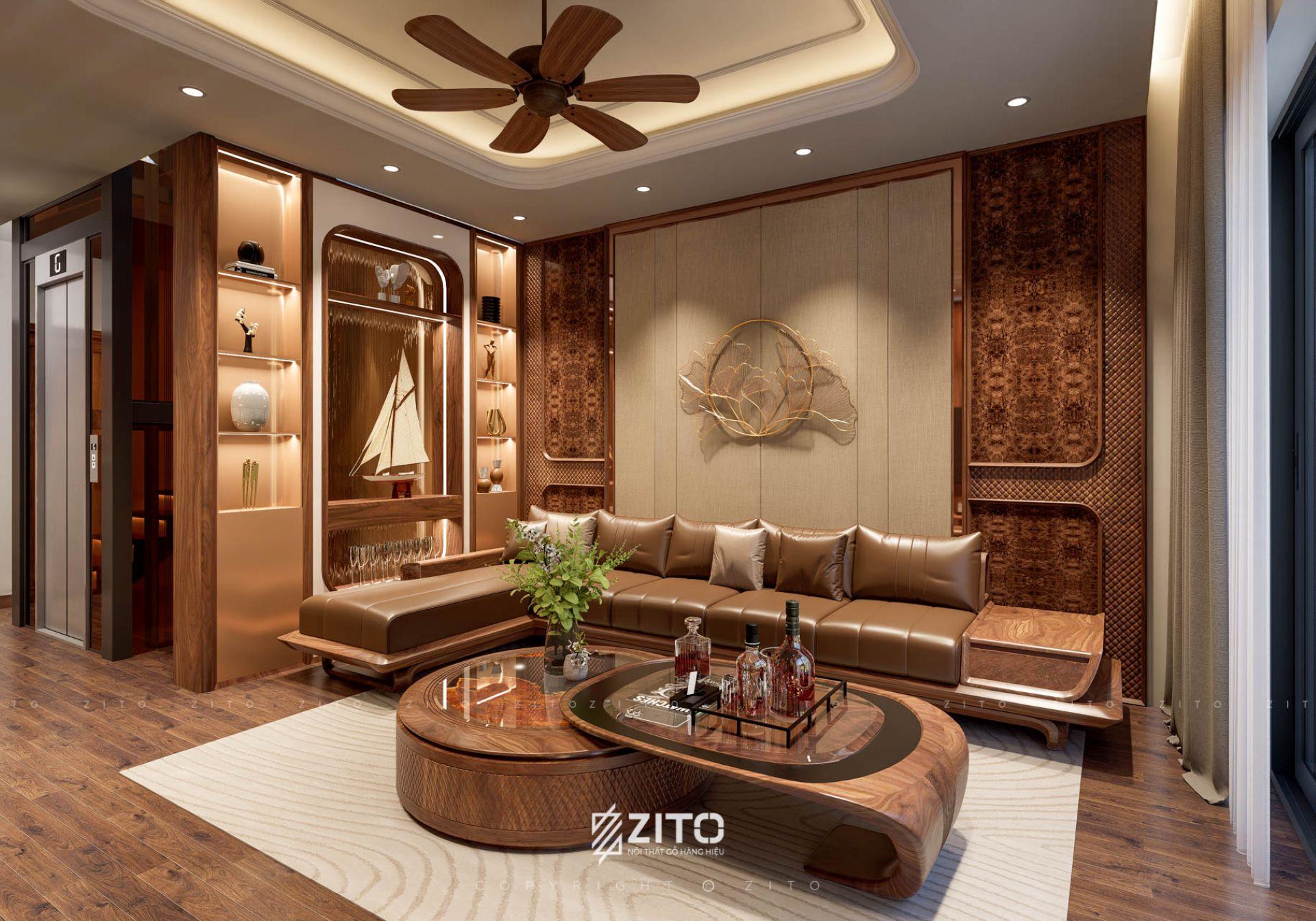 Thiết kế nội thất nhà phố Vinhomes Ocean Park
