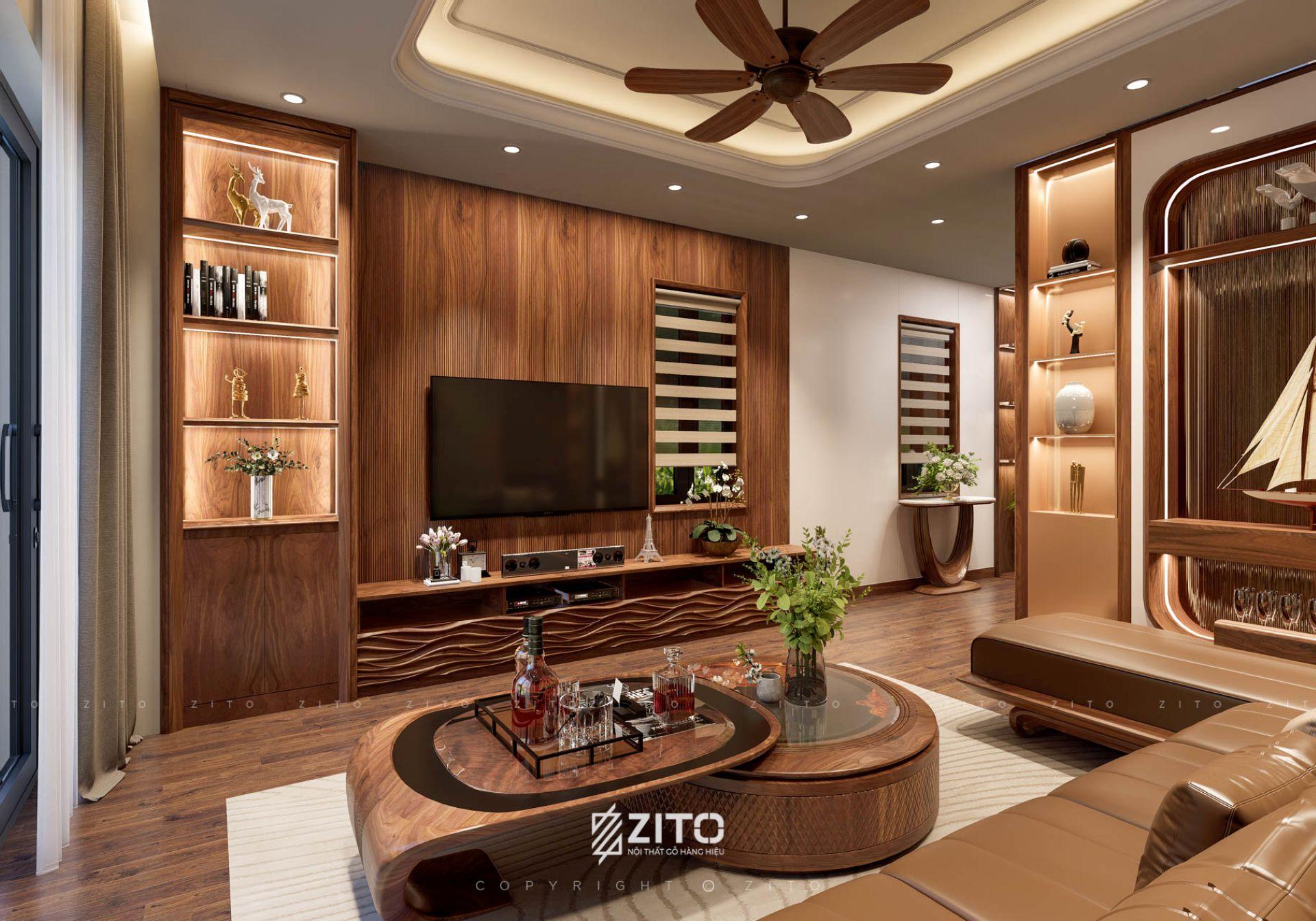 Thiết kế nội thất nhà phố Vinhomes Ocean Park
