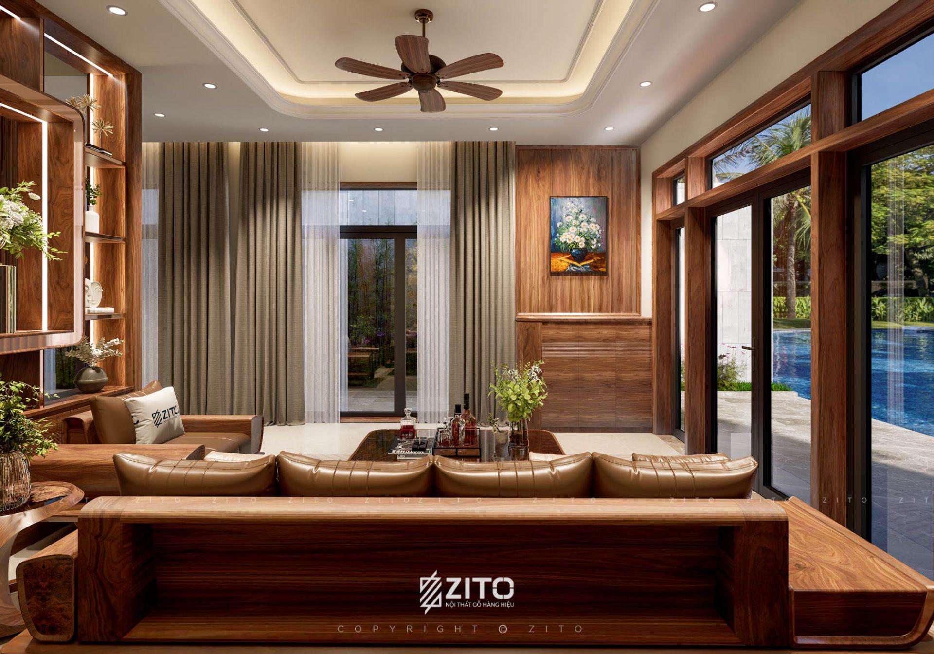 Thiết kế nội thất nhà phố Vinhomes Ocean Park
