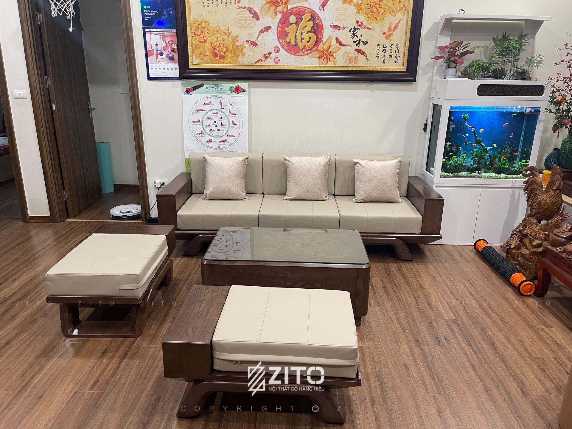 thực tế sofa văng ZG 30