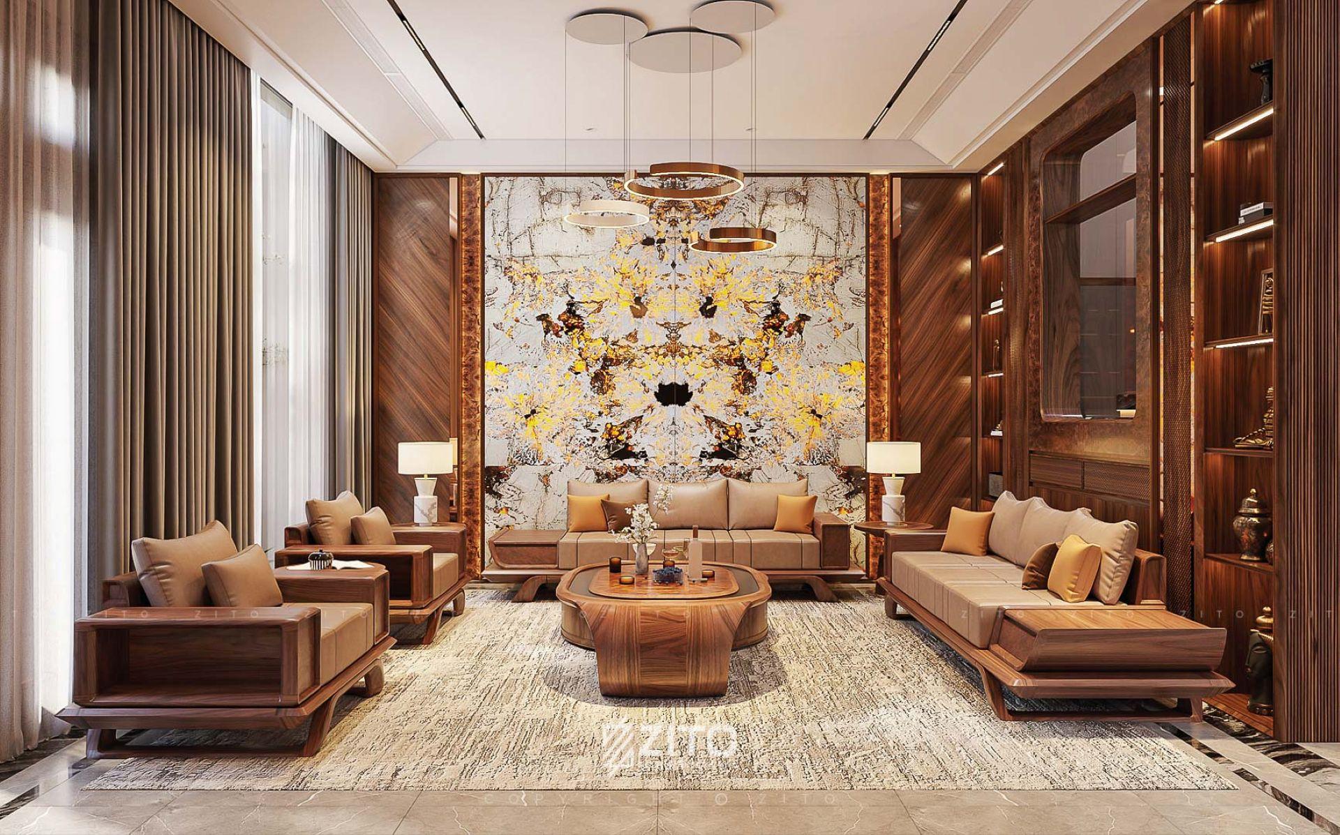 sofa gỗ cao cấp 2026